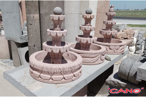 taller de fuentes de piedra en puebla